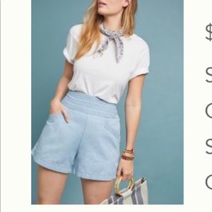 Anthropologie Jean shorts
